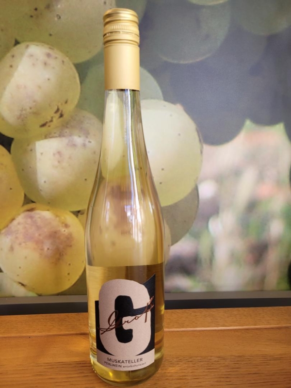 Muskateller Perlwein entalkoholisiert